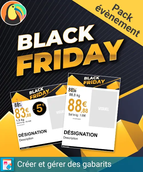 Vignette de téléchargement du pack événement Black Friday dans l’espace client